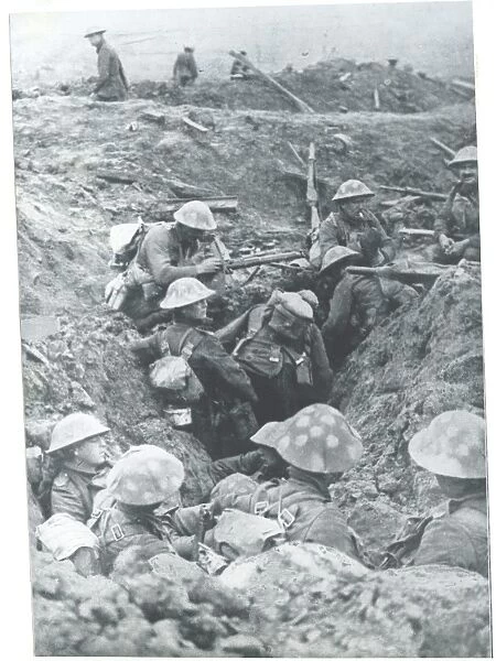 World War I: British push in Flanders, 1914