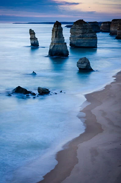 12 Apostles. The 12 Apostles rock formation in Port Campbell National Park