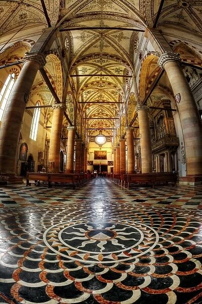 Church of Sant Anastasia, Verona, Italy