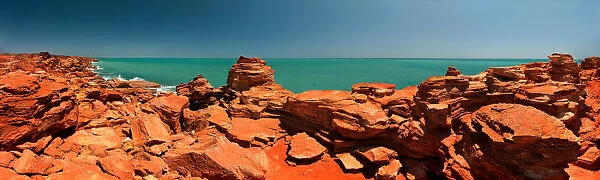 Gantheaume Popint panorama broome WA Australia