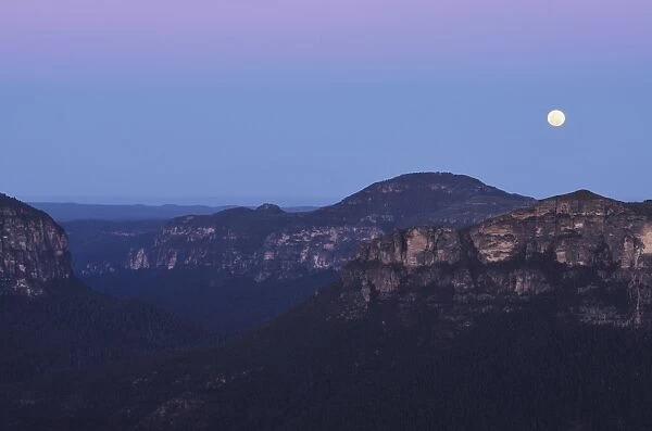 Moonrise over the Grose Valley