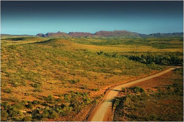 Road through the Gammon rnages, Flinders Ranges, South Australia