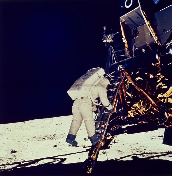 Framed Print : Apollo 11 Lunar Module Print Framed Print : Apollo 11 Lunar Module Print