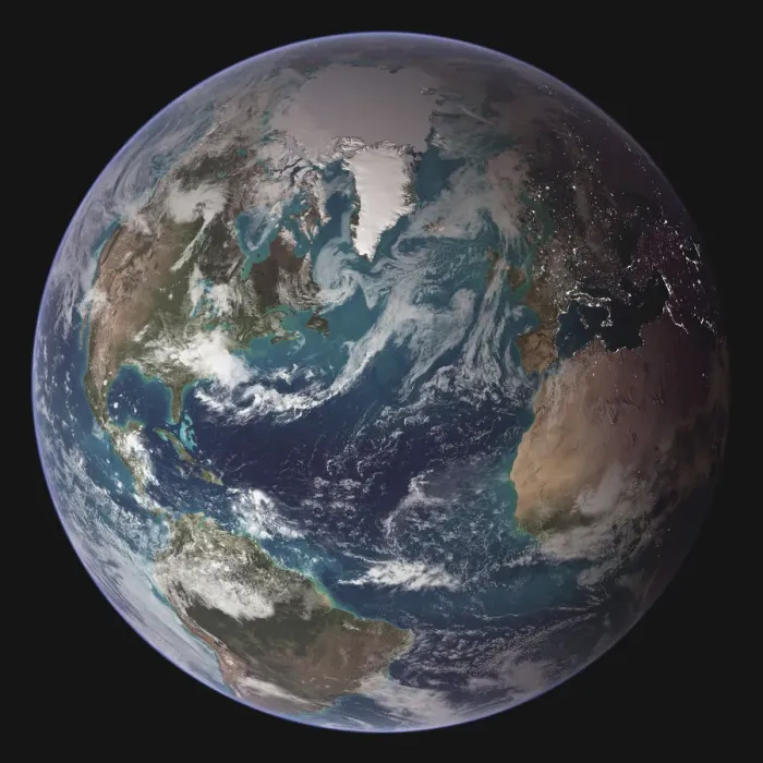 Framed Print : Satellite View Print of the Earth from Space Framed Print : Satellite View Print of the Earth from Space