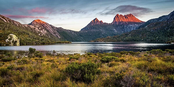 Sunset at Cradle Mountain