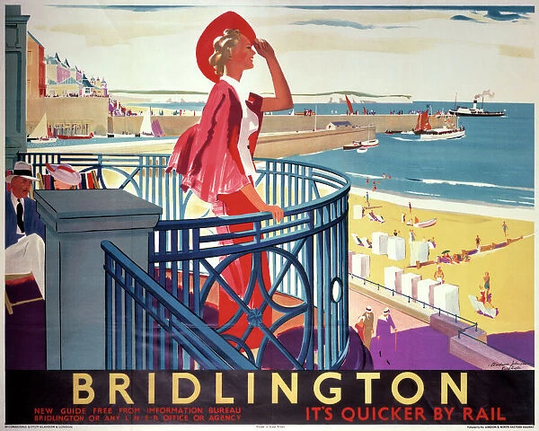 Bridlington, LNER poster, c 1930s