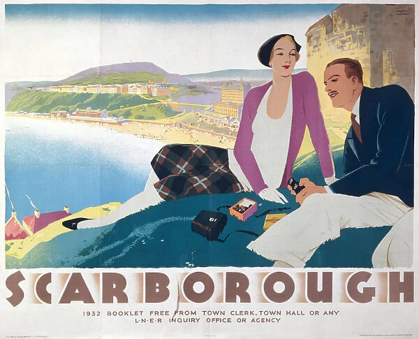Scarborough, North Yorkshire, LNER poster, 1923-1947