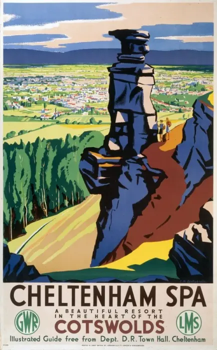 Framed Print : Cheltenham Spa Print Framed Print : Cheltenham Spa Print