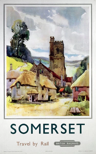 Somerset, BR (WR) poster, 1960