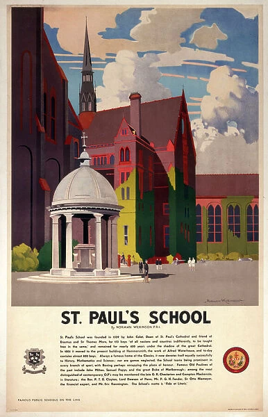 St Pauls School, London, 1938