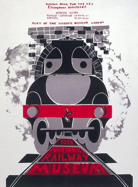York, the National Railway Museum, c 1976