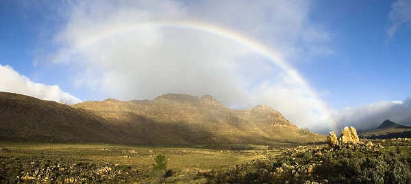apollo peak, beauty in nature, cederberg, cloud, day, elevated view, fynbos, horizontal
