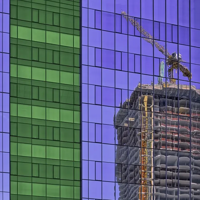 Framed Print : Seattle Skyscraper Reflection Print Framed Print : Seattle Skyscraper Reflection Print