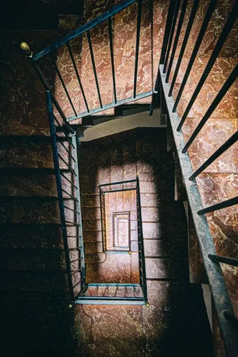 Framed Print : Staircase Print, Mallorca, Spain Framed Print : Staircase Print, Mallorca, Spain