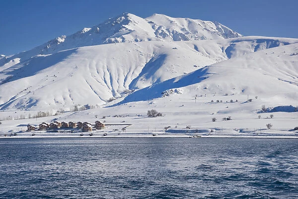 Artos Mountain in snow, Van Province, Turkey