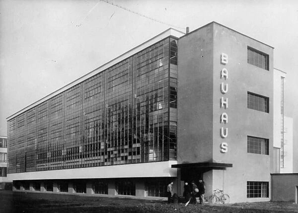 Bauhaus. Exterior of the Bauhaus school of applied at Dessau