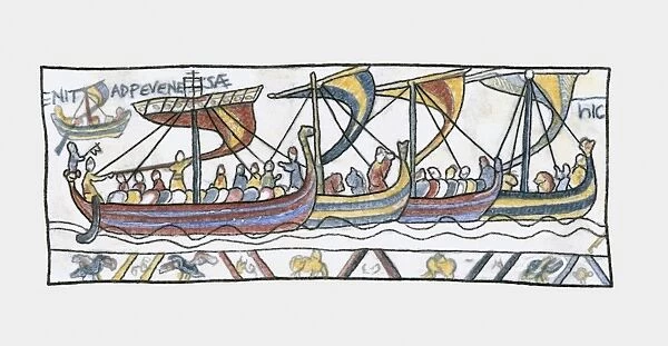 Bayeux Tapestry Illustration