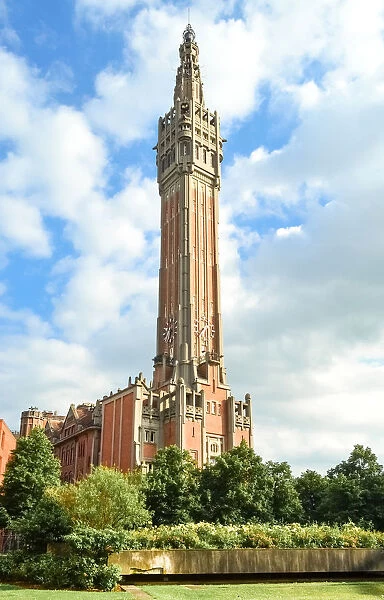 Belfry of the City Hall of Lille, France