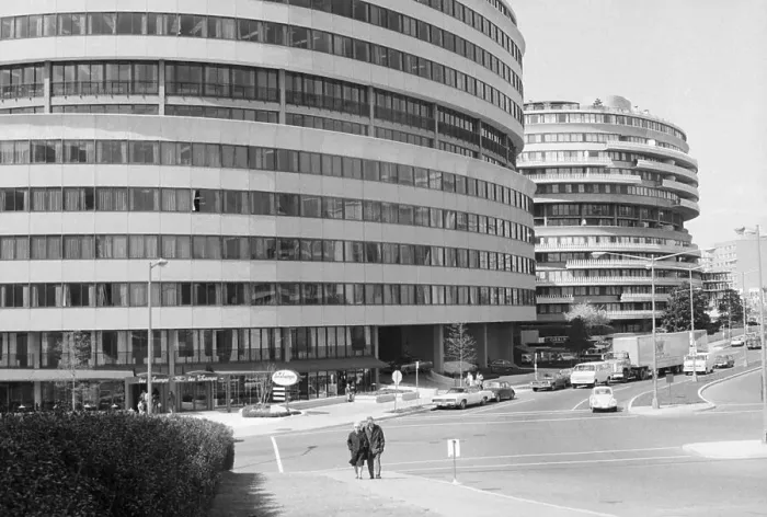 Framed Print : Watergate Complex Print, 1969 Framed Print : Watergate Complex Print, 1969