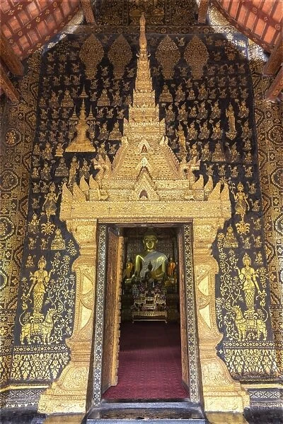 Buddha Image at Wat Xieng Thong, Luang Prabang