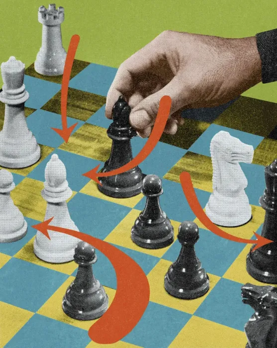 Framed Print : Fine Art Print - Chess Moves Captivating Illustrations Framed Print : Fine Art Print - Chess Moves Captivating Illustrations
