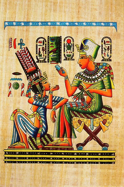 Subjects (Ancient Egyptian Gods and Goddesses) (Fine Art 