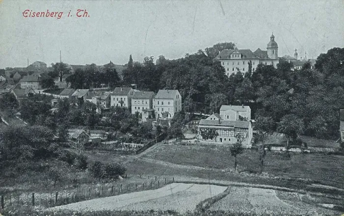 Framed Print : Digital Print of Eisenberg in Thuringia, circa 1910 Framed Print : Digital Print of Eisenberg in Thuringia, circa 1910