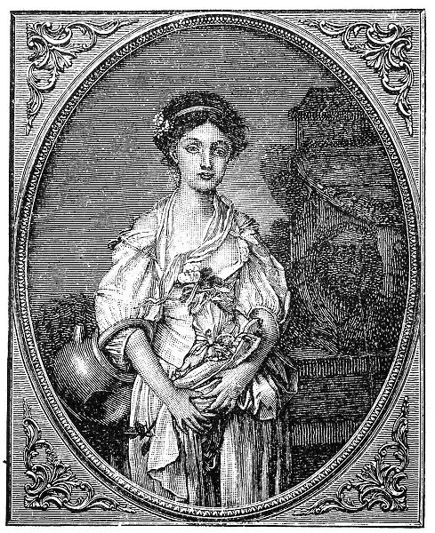 Jean-Baptiste Greuze A girl with a broken jug