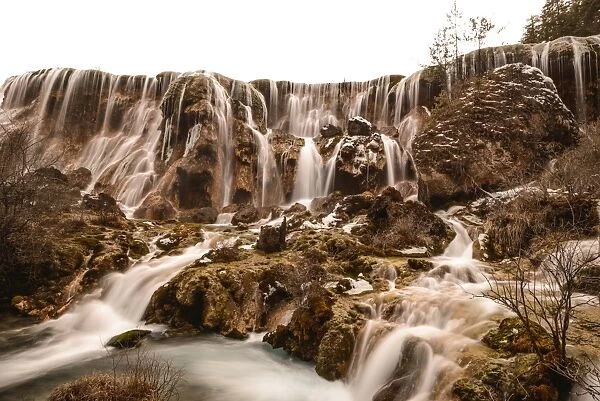 Jiuzhaigou waterfall