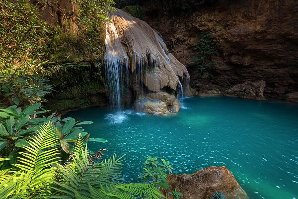 Kao Loung waterfall at Mae Ping National park, Lamphun, Thailand