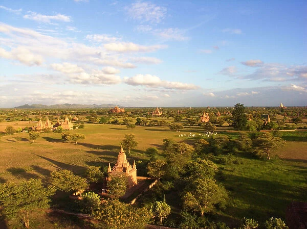 Landscape of archelogic site of Bagan Myanmar