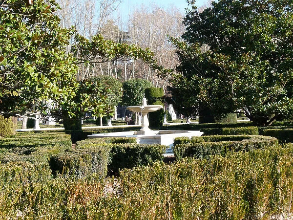 Madrid Royal Palace Gardens