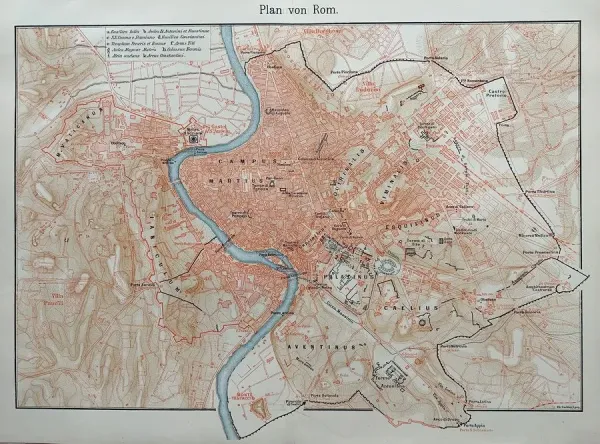 Map of ancient Rome Our beautiful Wall Art and Photo Gifts include ...