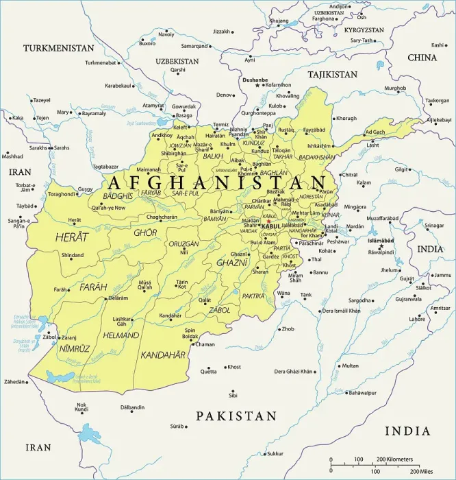 Framed Print : Afghanistan Reference Map Print - South-Central Asia Details Framed Print : Afghanistan Reference Map Print - South-Central Asia Details