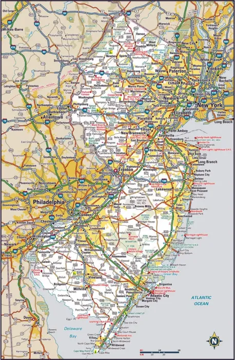 Framed Print : Reference Maps Print Framed Print : Reference Maps Print