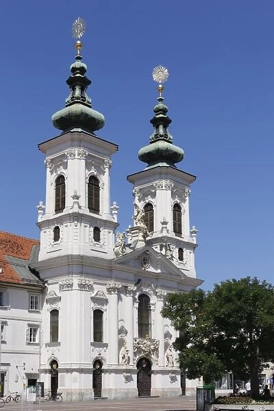 Mariahilf church, or Minorites Church, Graz, Styria, Austria, Europe