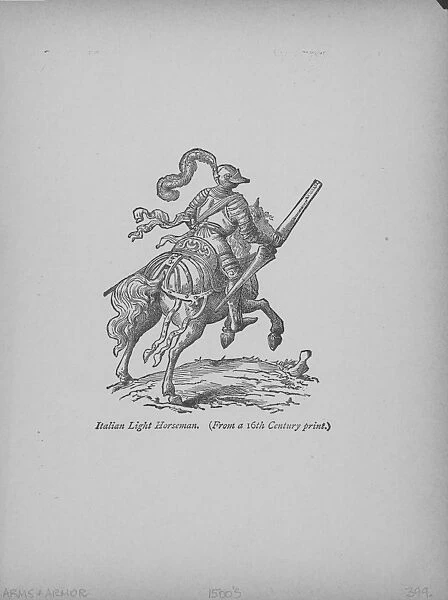 Medieval Italian Light Horseman