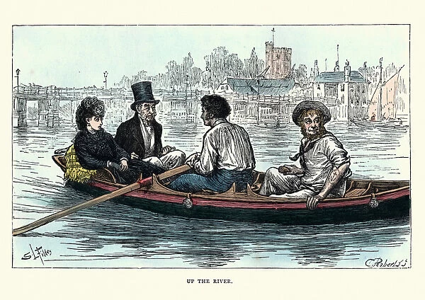 The Mystery of Edwin Drood, Rowing Up The River Thames