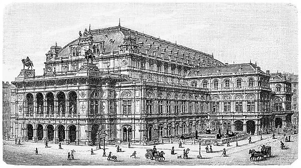 Opera theater in Vienna