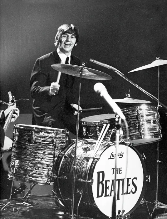 Framed Print : Ringo Starr Performing Print