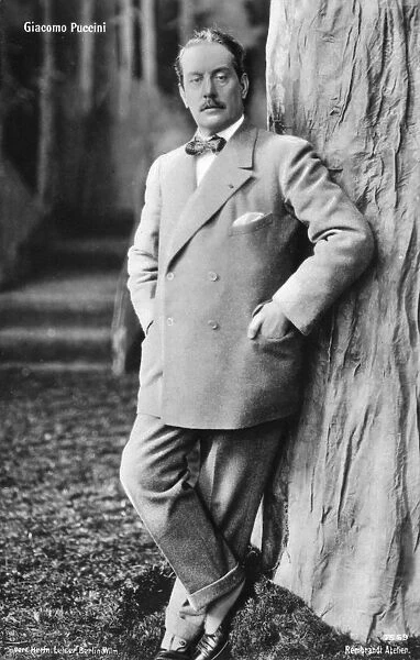 Puccini. Giacomo Puccini (1858 - 1924) Italian operatic composer