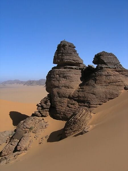 Rocky Outcrops in the Sahara