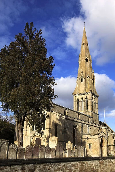 St Marys church, Ketton village