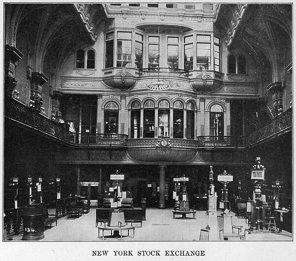 Stock Exchange Interior 1930