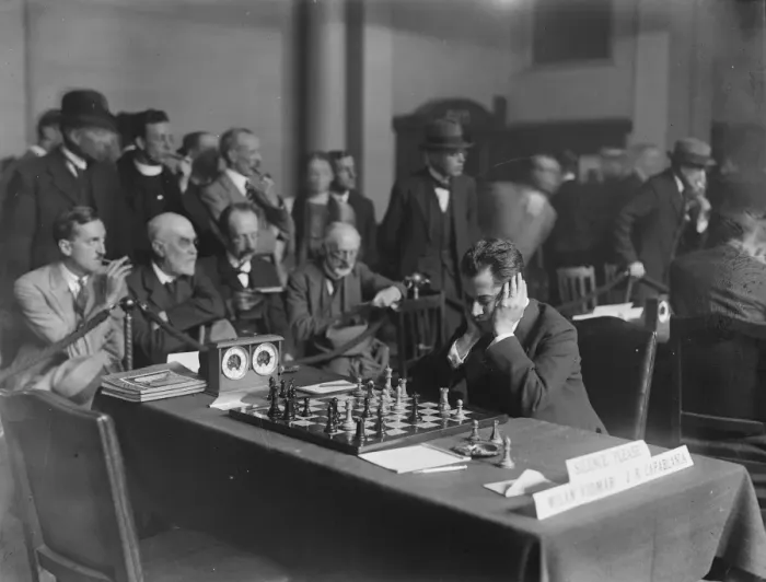 Framed Print : Chess Problems Print - Capablanca's 16 Studies Framed Print : Chess Problems Print - Capablanca's 16 Studies