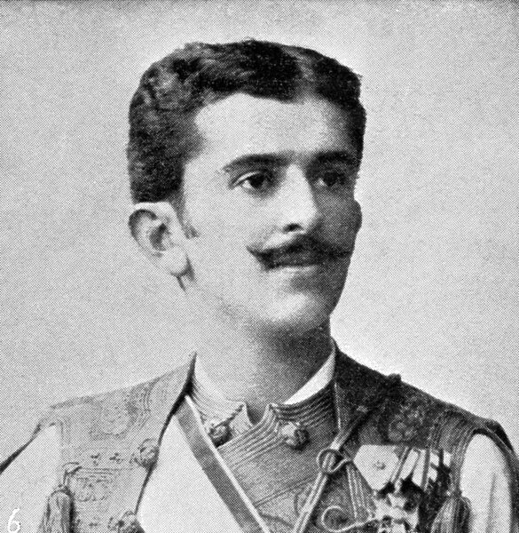 Danilo II Petrovic-Njegos, King of Montenegro was born on 29 June 1871 Cetinje, Montenegro