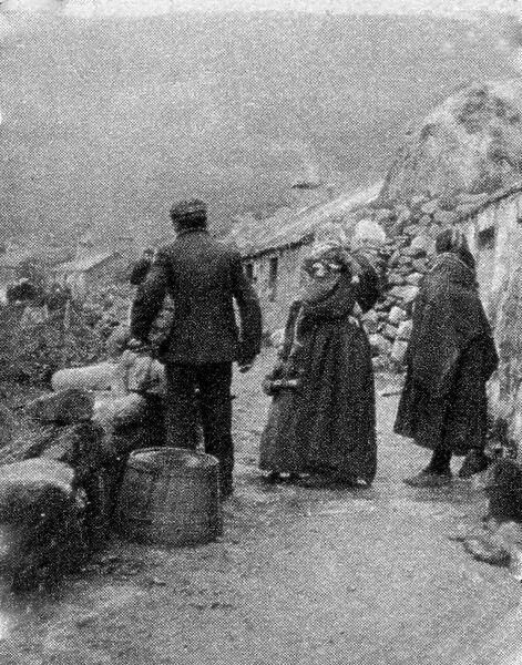 Mono Negative. The Evacuation of St Kilda: Island types; And scenes of departure.