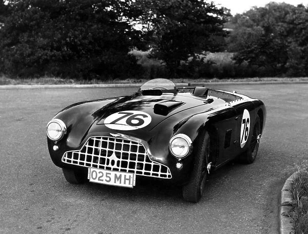 One of the Works Team Cars for the 1952 Monarco Grand Prix, an Aston Martin DB3 1952