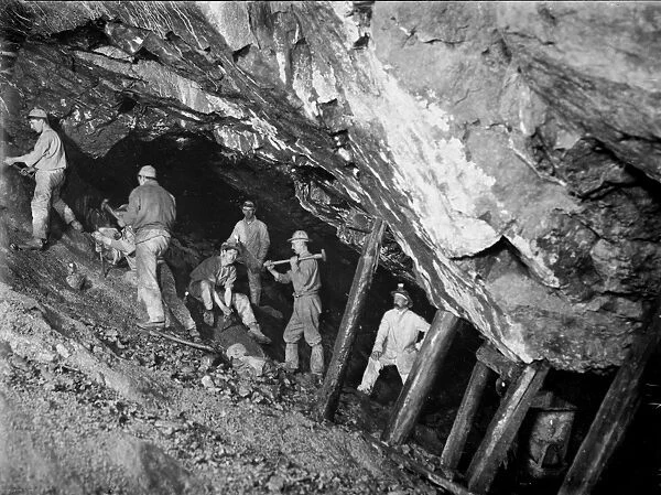 King Edward VII Mine, South Condurrow, Camborne, Cornwall. 27th November 1903