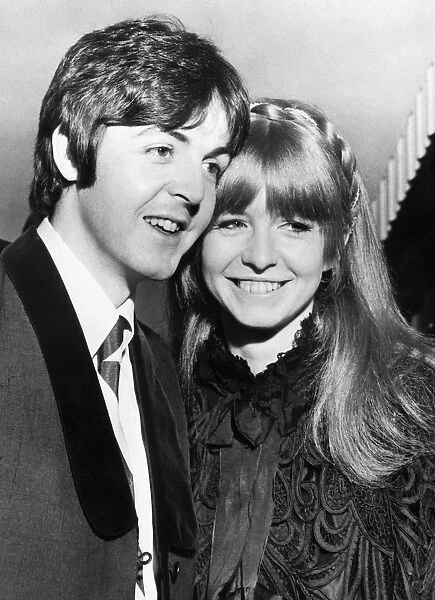 Paul Mccartney And Jane Asher 1968 Available As Framed Prints, Photos, Wall  Art And Photo Gifts